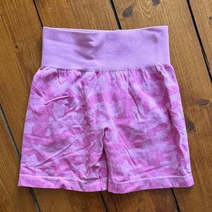Pink Camo NVGTN Shorts